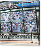 Wrigley Field On Clark Acrylic Print