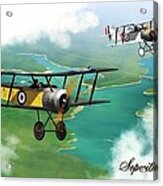 Ww1 British Sopwith Scout Acrylic Print