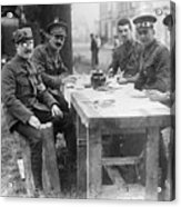 Wwi Officers, C1914 Acrylic Print