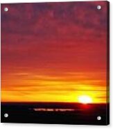 Wyoming Sunrise Acrylic Print