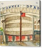 Yankee Stadium Acrylic Print