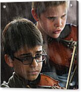Young Musicians Impression #45 Acrylic Print