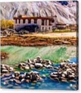 Zanskari House Acrylic Print