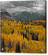 Zirkel Mountain Range Acrylic Print