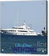 Yachting Acrylic Print