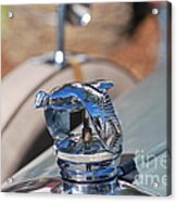 1930 Ford Coupe Hood Ornament Acrylic Print