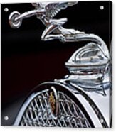 1931 Packard Deluxe Eight Roadster Hood Ornament Acrylic Print