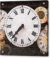 Antique Clocks #1 Acrylic Print
