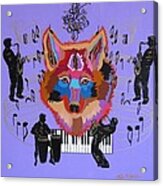 Coyote Harmony Acrylic Print