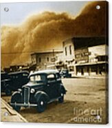 Dust Bowl Of The 1930s Elkhart Kansas #2 Acrylic Print