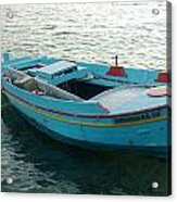 Greek Fishing Boat #1 Acrylic Print