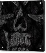 Macabre Skull Acrylic Print
