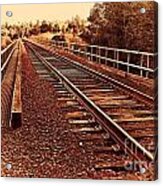 Muir Railroad Trestle In Martinez California . 7d10218 #1 Acrylic Print