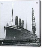 Outfitting The Titanic #1 Acrylic Print