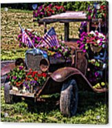 Rusty Flowers Ii  Img 5405 #1 Acrylic Print