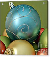 Christmas Ornaments #15 Acrylic Print