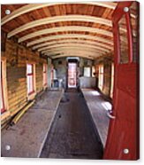 1800's Train Car Acrylic Print