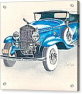 1930 Cadillac Acrylic Print