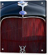 1932 Ford Roadster Grille 2 Acrylic Print