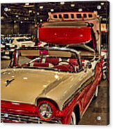 1957 Ford Fairlane Retractable Hardtop Lucy Acrylic Print