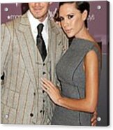 David Beckham Wearing A Tom Ford Suit #2 Acrylic Print