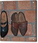 Old Wooden Shoes #2 Acrylic Print