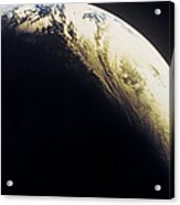 View Of The Earth From Outer Space #2 Acrylic Print