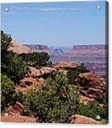 By The Canyon #3 Acrylic Print