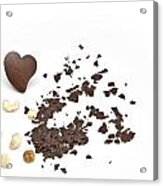 Chocolate Heart #3 Acrylic Print