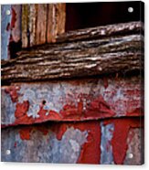 Red Shed Series #3 Acrylic Print