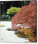 Portland Japanese Garden Acrylic Print
