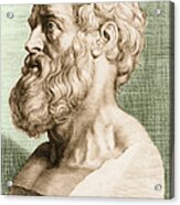 Hippocrates, Greek Physician #5 Acrylic Print