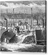 Brooklyn Bridge, 1870 #6 Acrylic Print