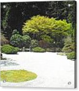 Portland Japanese Garden #7 Acrylic Print