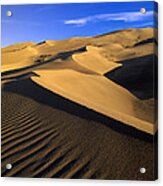750 Foot Tall Sand Dunes Tallest Acrylic Print