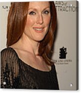 Actress Julianne Moore Attends Acrylic Print