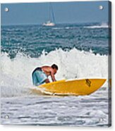 After Catching A Great Wave Acrylic Print