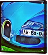 Ah. A Bugatti. Ta Very Much! #car Acrylic Print