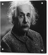 Albert Einstein 1879-1955 Advocated Acrylic Print
