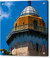 Alhambra Water Tower Colors Acrylic Print