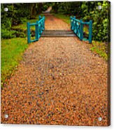 Alley In The Gardens At Kylemore Abbey Acrylic Print