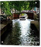 Amsterdam By Boat Acrylic Print