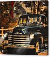 Antique Truckin Acrylic Print