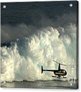 At Peahi Acrylic Print