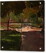 August In Stuyvesant Square Acrylic Print