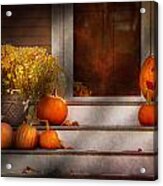 Autumn - Halloween - We're All Happy To See You Acrylic Print