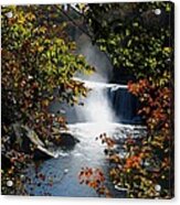 Autumn Waterfall Acrylic Print