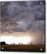Awesome Storm Acrylic Print