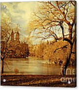 Bare Beauty In Central Park Acrylic Print