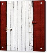 Barn Door Acrylic Print